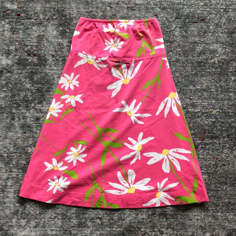 Lilly Pulitzer strapless cotton dress, Sz S